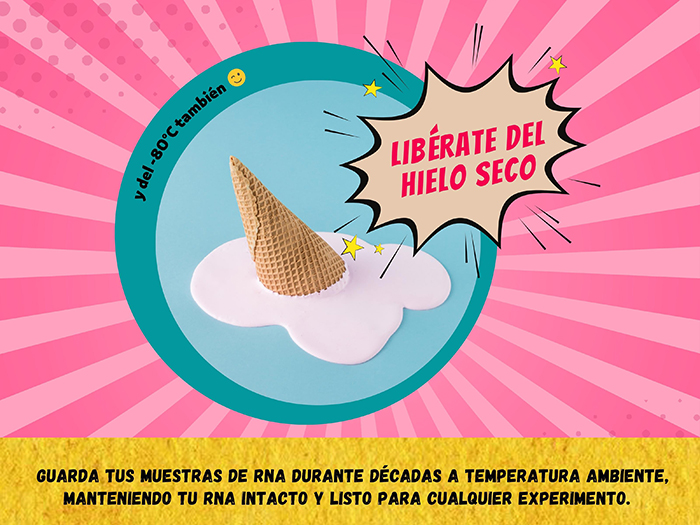 Libérate del hielo seco Libérate del hielo seco
