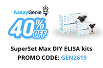 -40% en Superset Max DIY ELISA kits de Assay Genie